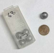 5 Piombi a sfera forati 15 grammi ARTICO L168