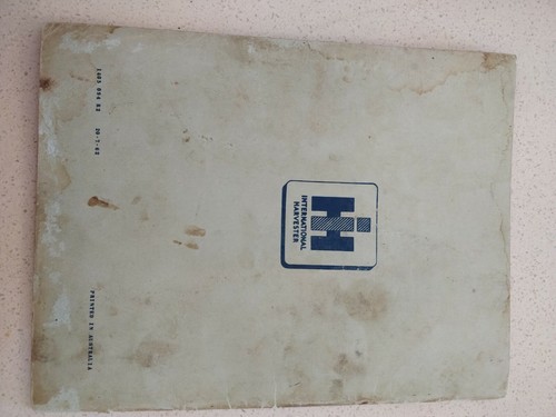 mccormick international header harvester a8-4 operator's manual - Picture 2 of 3