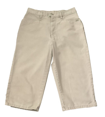 Chic by HIS Jeans Womens 8 Tan Cropped