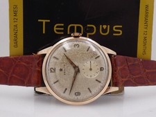 ZENITH STELLINA JUMBO 37MM ORO ROSA 18KT CARICA MANUALE ANNO 1960 OROLOGIO