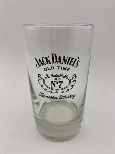 Jack Daniels Old No. 7 Tennessee Whiskey 5" Tall Highball Drinking Glass 10 OZ 