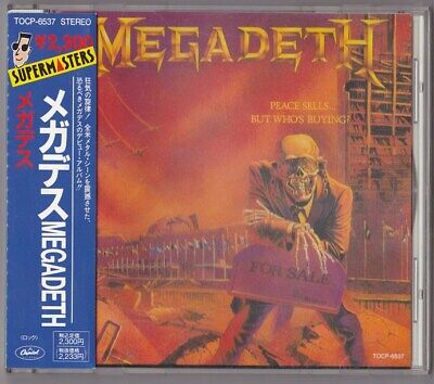 Megadeth Peace Sells but Who's Buying CD Japan 8 Tracks Capitol Tocp-6537 OBI for sale online | eBay Megadeth Peace Sells but Who's Buying CD Japan 8 Tracks Capitol Tocp-6537 OBI for sale online | eBay