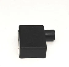 Battery Terminal Boot Elbow Protector 1 Left Black Negative 2/0 Gauge Wire