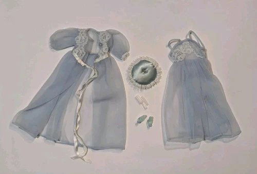 Rare! Complete Original Vintage 1965 Barbie Sleeping Pretty Fashion Playset...