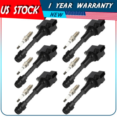 Ignition Coils and Spark Plugs for Nissan Frontier V6 4.0L UF349 eBay