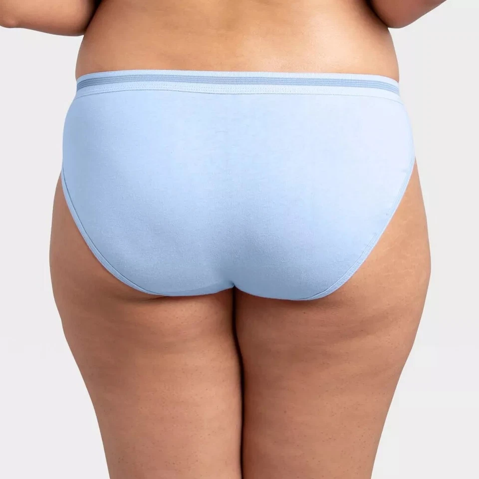 Fruit of the Loom® Women's 10+1 Bonus Bikinis "100% Cotton & Tag-Free" 11DBIKT - Image 4 of 4