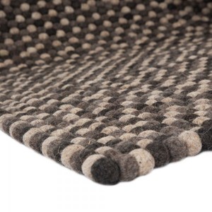 Détails Sur Taille 5 Ft Environ 152 M X 3 Ft Environ 091 M Rectangle Pompon Feutre Boules Tapis Kids Room Nursery Gris Tapis Afficher Le Titre