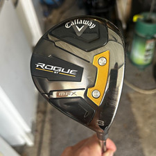 Callaway Rogue ST Max 3 Fairway Wood RH Mens Regular Flex Graphite +Cover