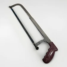 Great Neck No 80 Adjustable Heavy Duty Steel Hacksaw Frame Tie Die Like Handle