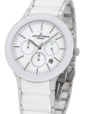 Jacques Lemans 1-1854B Dublin Chronograph Mens Watch 42mm 5ATM