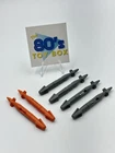 GI Joe Devilfish 1986 Complete Missiles Torpedoes Set X 6 Lot Vintage Original