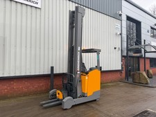 2.0T Jungheinrich Reach Truck 2020 9620mm Triplex Sideshift 48v 775Ah