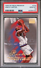 1998 Skybox Premium Vince Carter RC PSA 10 Low Pop Gem Mint Raptors Rookie HOF
