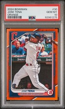 2024 Bowman #30 JOSE TENA RC - Orange /25 - PSA 10!!