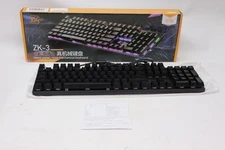 ZK‑3 RGB Mechanical Keyboard (104‑key)  GB/T 14081-2010 Brand New