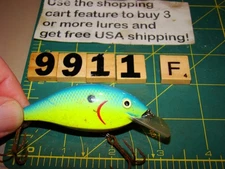 V9911 F LUHR JENSEN SPEED TRAP FISHING LURE