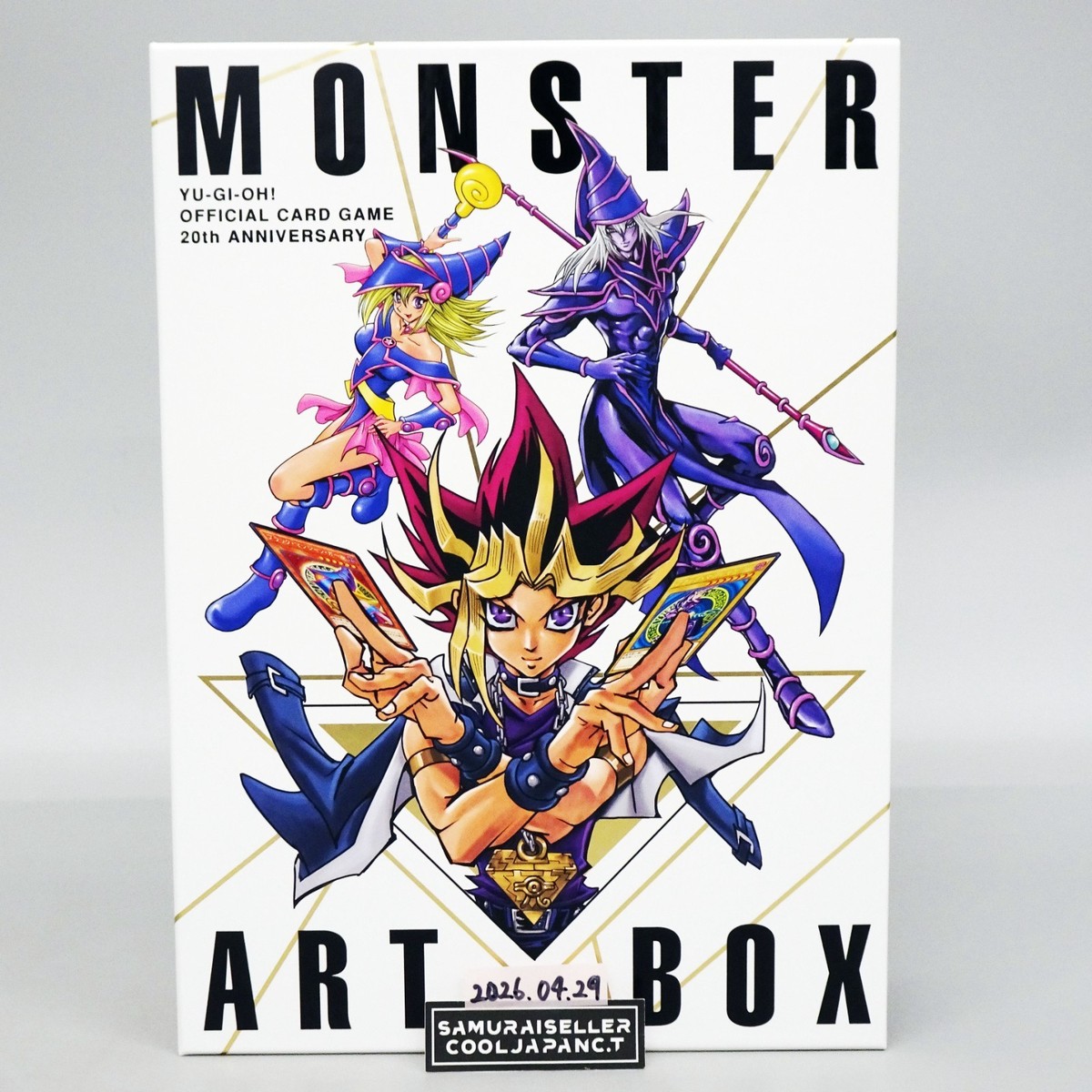 YU-GI-OH! OCG 20th ANNIVERSARY MONSTER ART BOX KONAMI ART BOOK