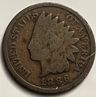 1886 Indian Head Cent JC2009 - Low Mintage