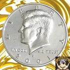 2001 S SILVER Proof Kennedy Half Dollar 50c Choice Proof 🔥 Fast Ship 🚢