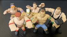 Mattel WWE Rumblers Mini Wrestling Figures Lot of 6, John Cena, Undertaker