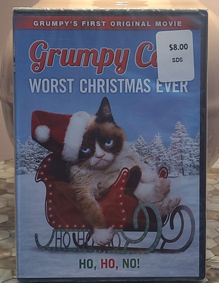 Lionsgate Grumpy Cat's Worst Christmas Ever DVD Comedy Aubrey Plaza Family
