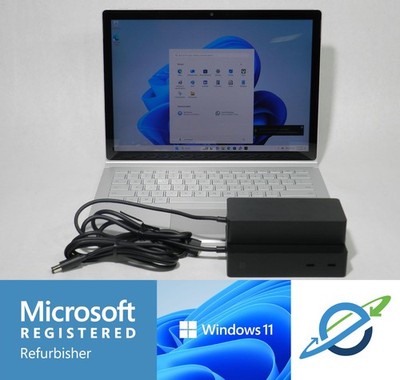 MICROSOFT SURFACE BOOK 3 | i7-1065G7 | 512GB | 32GB | GTX 1650 | A+ | w/ Dock 2