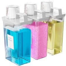 77.8oz Laundry Detergent Dispenser Container 3 Pack Liquid Laundry Dispenser Pla 0.18 per gallon
