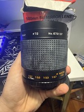 Opteka f/8 Camera Lenses 500mm Focal for sale | eBay