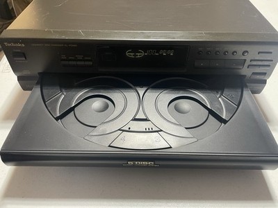Technics Sl-pd665 Stereo 5 Disc CD Compact Player Changer W/mash