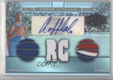 2007-08 Topps Triple Threads Rookie Relic Sepia 7/23 Arron Afflalo #105 Auto 0f8
