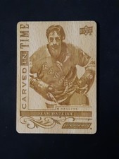 2024-25 UPPER DECK ENGRAINED ICONS JEAN RATELLE CARVED IN TIME