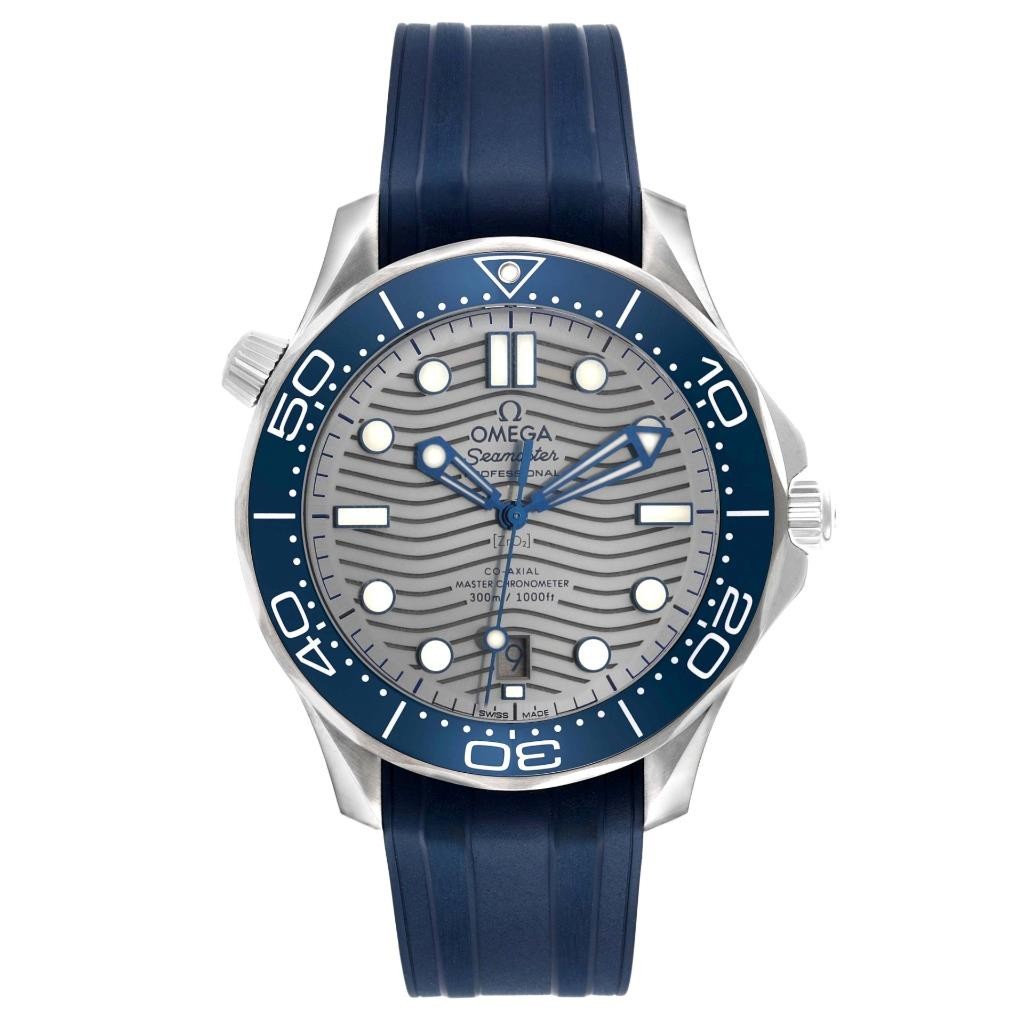 Omega Seamaster Diver 300M Steel Mens Watch 210.32.42.20.06.001 Box Cards image 2