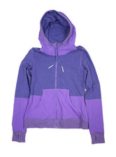 Lululemon Full Zip Hoodie Womens Size 8 Purple Thumbhole Yoga Gym Jacket
