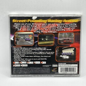 Metropolis Street Racer (Sega Dreamcast, 2001) Complete CIB