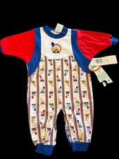 Vintage Healthtex 6 -9 Month Tiny Teddy One Piece Jammies