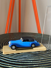 Solido 1:43 Delahaye 135M Figoni-Falaschi 1938 Blue Diecast w/Case