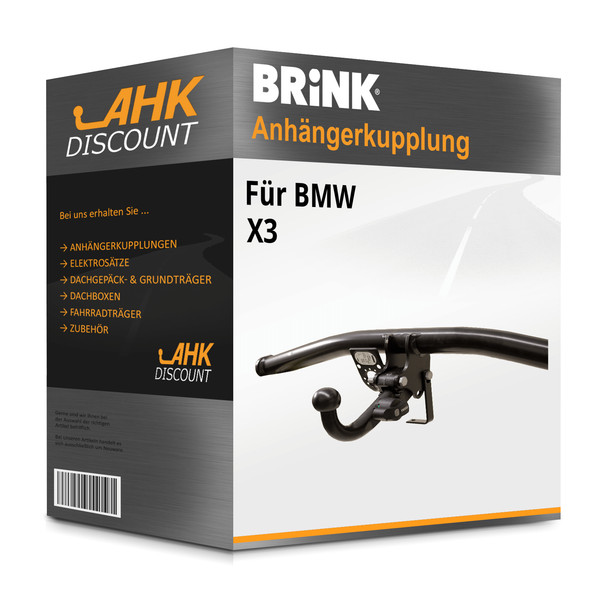 für BMW X3 01.2004-12.2010 Brink AnhäNgekupplung Abnehmbar NEU-image