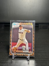 2024 Topps #4 Logan Webb Team Color Border Variation