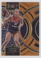 2024 Panini Select WNBA Premier Level Orange Prizm /125 Celeste Taylor #128 1pe9