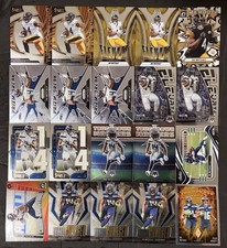 DK Metcalf (20) Lot Inserts Mosaic Select Numbers Prizm Break Steelers Seahawks