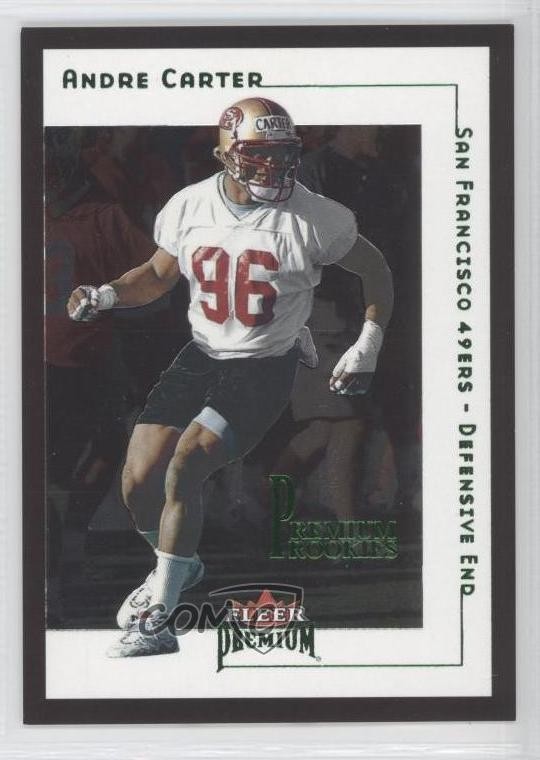 2001 Fleer Premium Premium Rookies 1906/2001 Andre Carter #240 Rookie RC 0j0