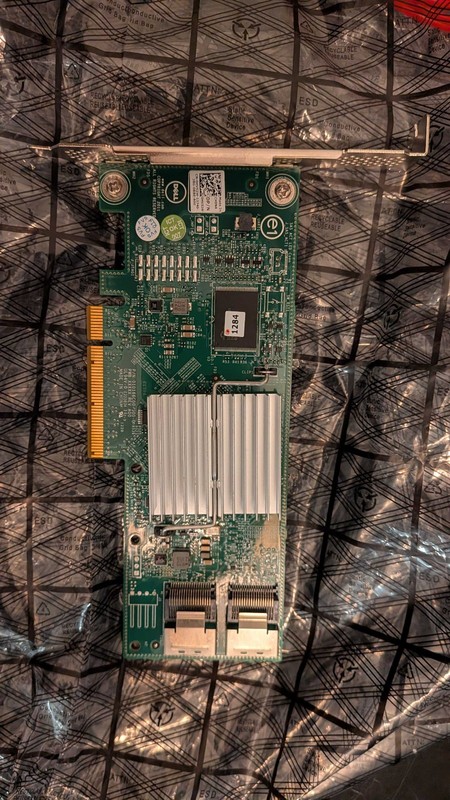 Dell HV52W Perc H310 SAS/SATA Raid Controller with SAS to SATA cable