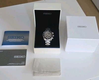 Seiko Prospex Diver SBDL061 Solar schwarzes Zifferblatt ''Sumo'' Wie NEU! 