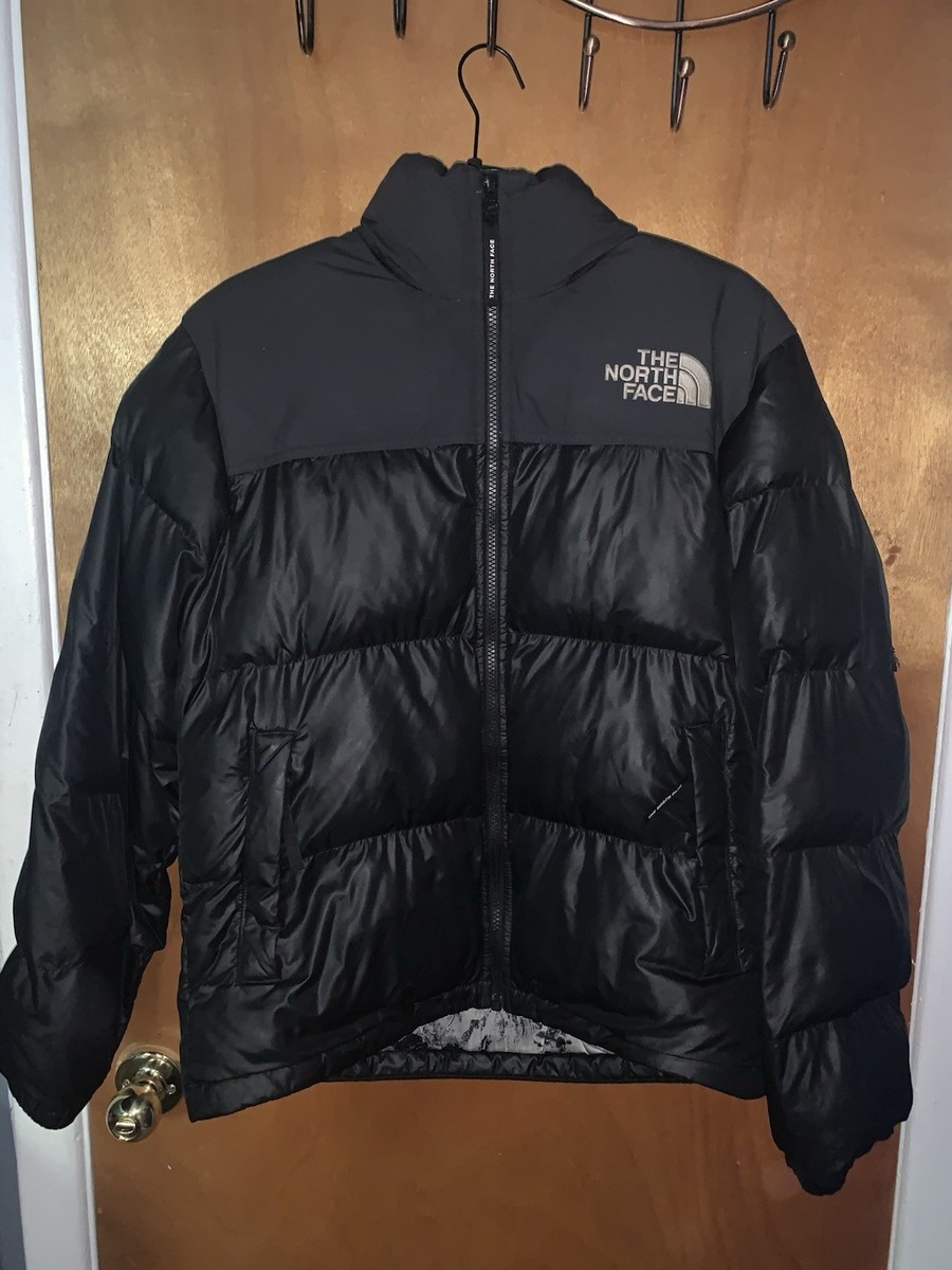 The North Face Nuptse On Ball Jacket Real Black | eBay