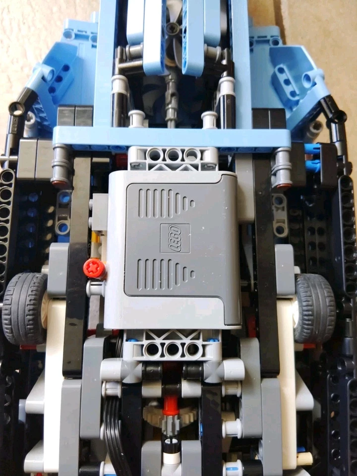 Lego Technic Air Race Jet 42066 - Incomplete - Image 3 of 4