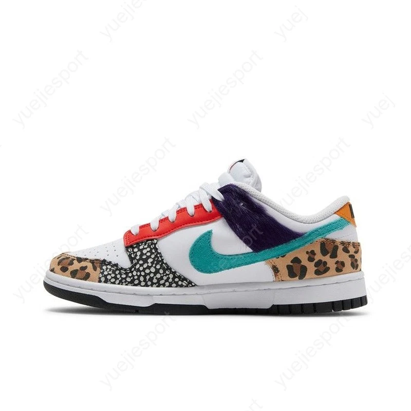 Nike Mujer Dunk Low Se Safari Mix DN3866-100 Foto 3 de 4