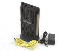 NetGear CM1000-100NAR Wired Ethernet Modem Black - Excellent Refurbished