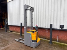 1400kg Jungheinrich EJC 214 Electric Pedestrian Stacker 2023 4100mm Simplex