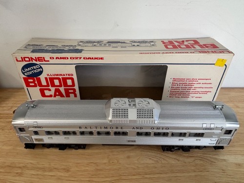 Lionel O Gauge 6-8768 Baltimore & Ohio Budd Commuter RDC-1 Passenger ...