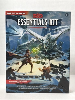 Dungeons & Dragons ESSENTIALS KIT Starter Set Roleplaying Game D&D Open Box VGC